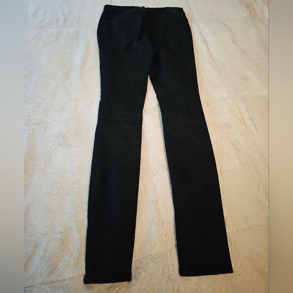 RSQ Ibiza Skinny Jeans Distressed, Ripped Black, Junior Size 1 - Picture 3 of 5